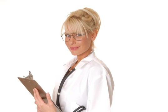 可愛的醫(yī)生或護(hù)士