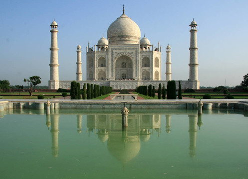 泰姬陵；Agra；印度