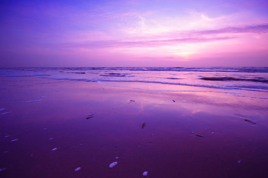 夕陽的背景