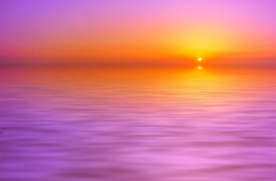 夕陽的背景
