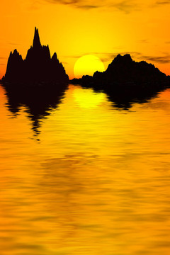 日落風(fēng)景