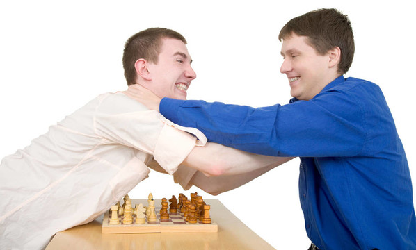摔跤男孩國際象棋