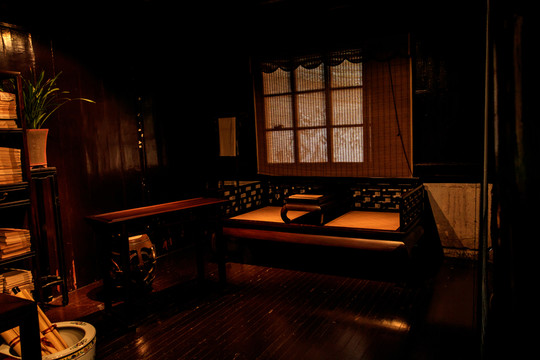 古代書房內(nèi)景