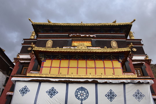 扎什倫布寺 班禪誦經(jīng)堂