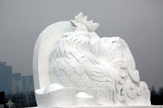 雪雕 雪