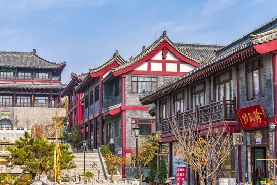 山東濰坊青州宋城建筑