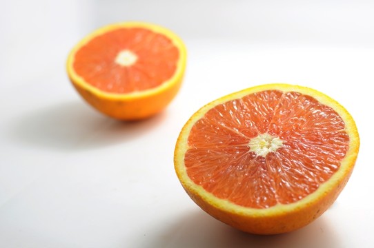 橙子斷面 紅心甜橙