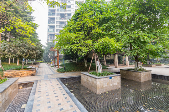 小區(qū)綠化環(huán)境