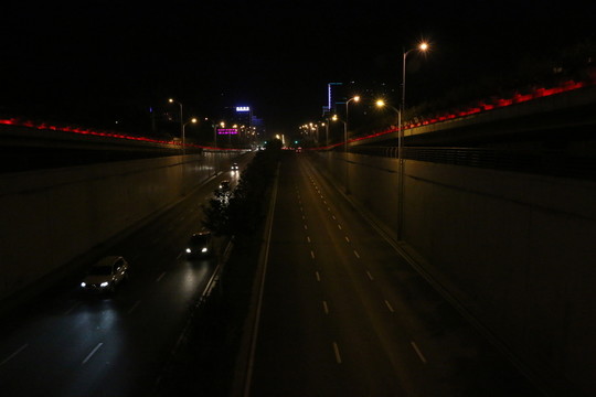 夜晚的街道