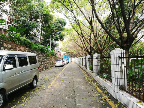 生活小區(qū)一角