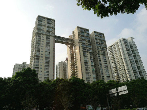 深圳風光高樓大廈
