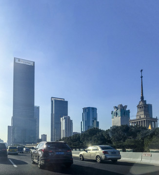 現(xiàn)代都市建筑群