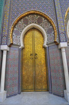摩洛哥皇宫门