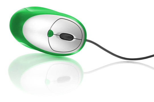 綠色電腦鼠標(biāo)