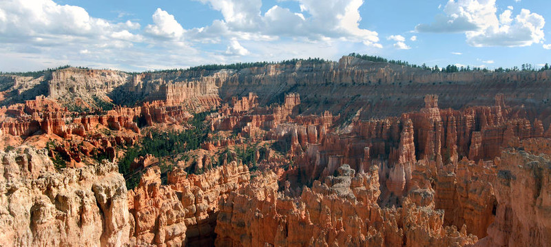 Bryce Canyon的全景