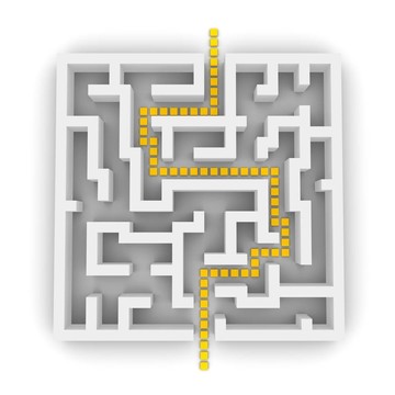 通過迷宮的路徑