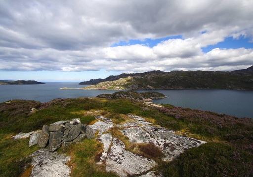 在高原，Loch torridon