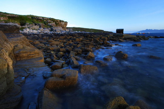 Elgol海岸線；蘇格蘭