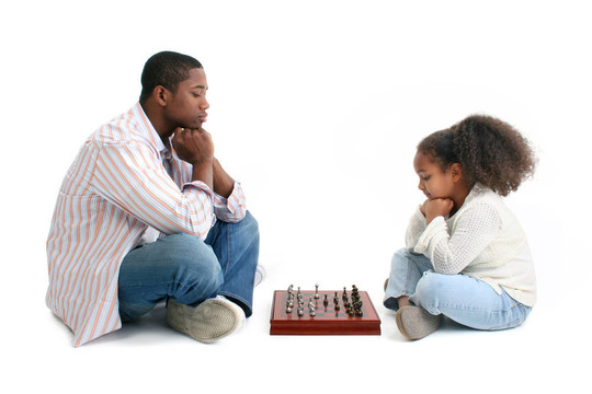 父親女兒象棋比賽