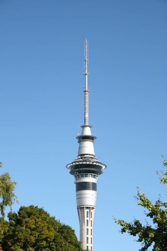 天空塔；奧克蘭；新西蘭