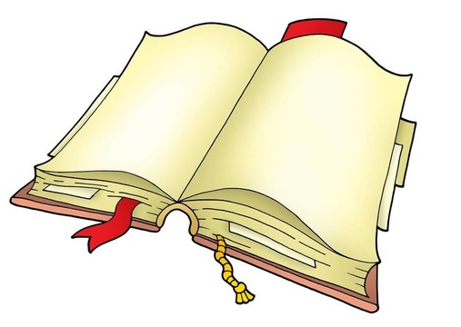 打開的書