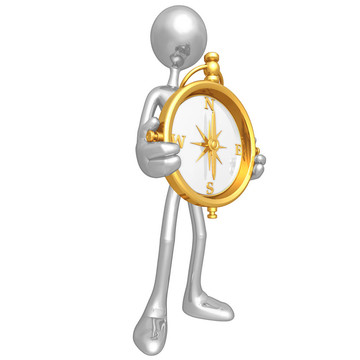 拿著黃金羅盤