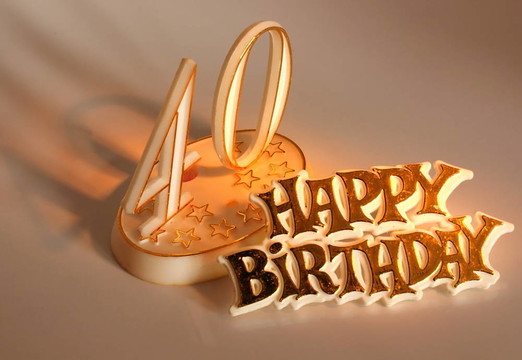 第四十歲生日的標(biāo)志
