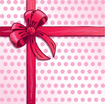 粉紅絲帶和蝴蝶結(jié)