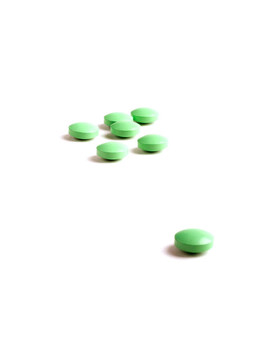 綠色的藥丸