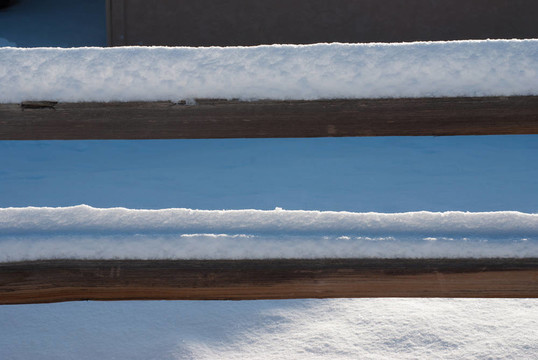 雪白的柵欄