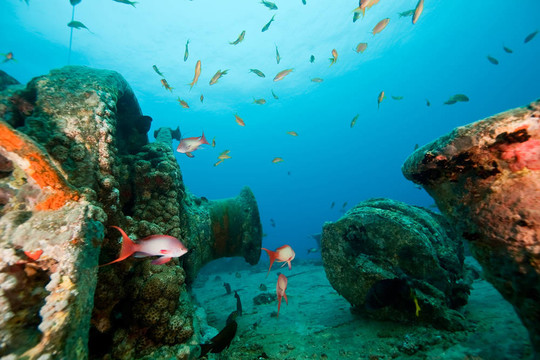 甲板上的Thistlegorm