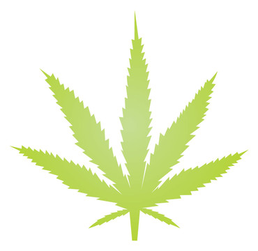 大麻葉插圖