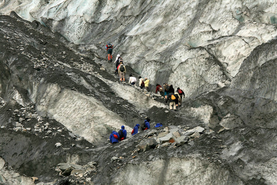Franz Josef Glacier；新西蘭