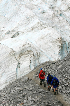 Franz Josef Glacier；新西蘭