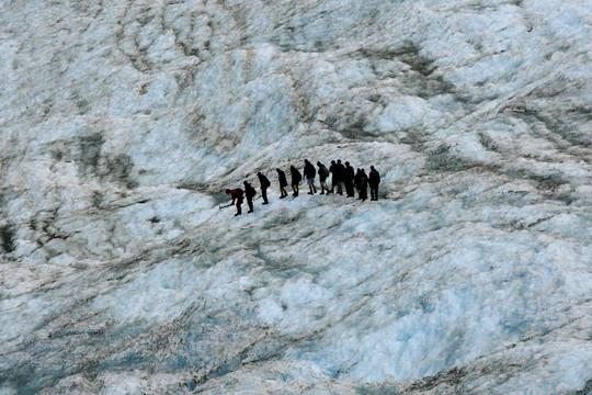Franz Josef Glacier；新西蘭
