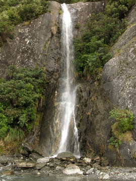 流動的水- Franz Josef Glacier；新西蘭