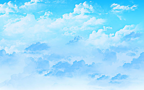 多云的天空