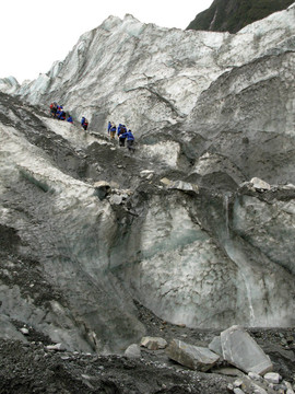 Franz Josef Glacier；新西蘭