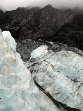 Franz Josef Glacier；新西蘭