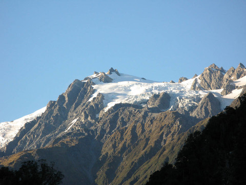 山- Te Wahipounamu；聯(lián)合國教科文組織保護區(qū)；新西蘭
