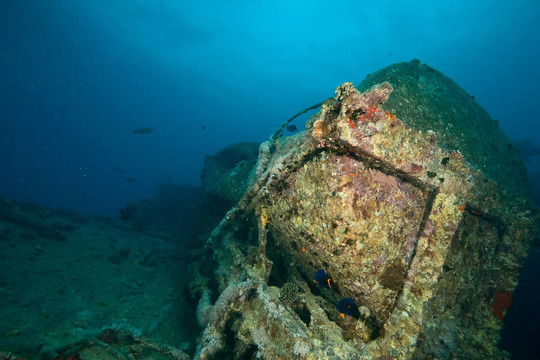 油罐車在thistlegorm