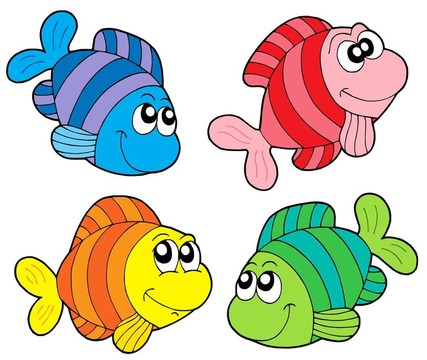 條紋的集魚