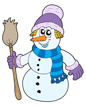 雪人的掃帚