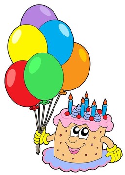 氣球生日蛋糕