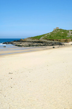 在圣艾夫斯porthmeor英國(guó)康沃爾海灘。