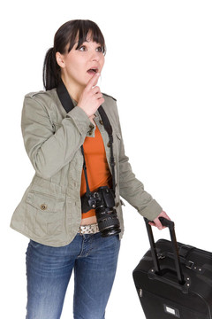 旅行的女人