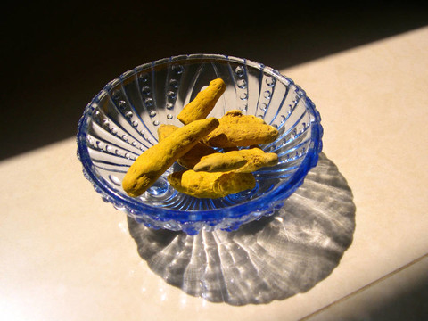 在藍(lán)色的碗姜：2