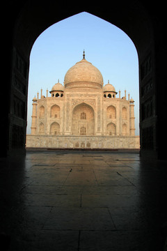 泰姬陵；Agra；印度