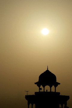 泰姬陵；Agra；印度