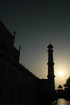 泰姬陵；Agra；印度